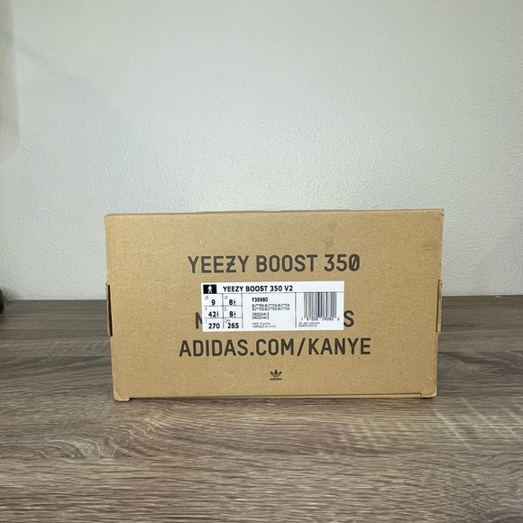 100% Authentic Adidas Yeezy Boost 350 V2 “Butter” 2018 F36980 Mens Size 9 main image 6